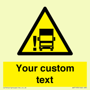 Custom warning blindspot